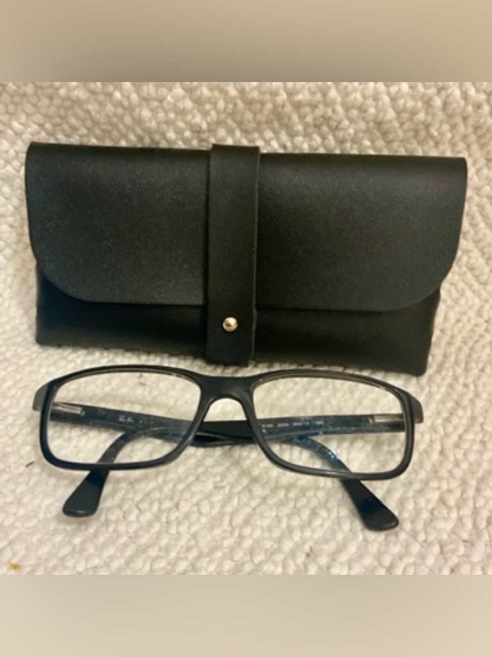 Vintage, Rayban Black Frame Eye Glasses (Frame Only)
